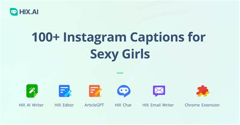 sexy captions|100+ Instagram Captions Hot + Free AI Caption Generator .